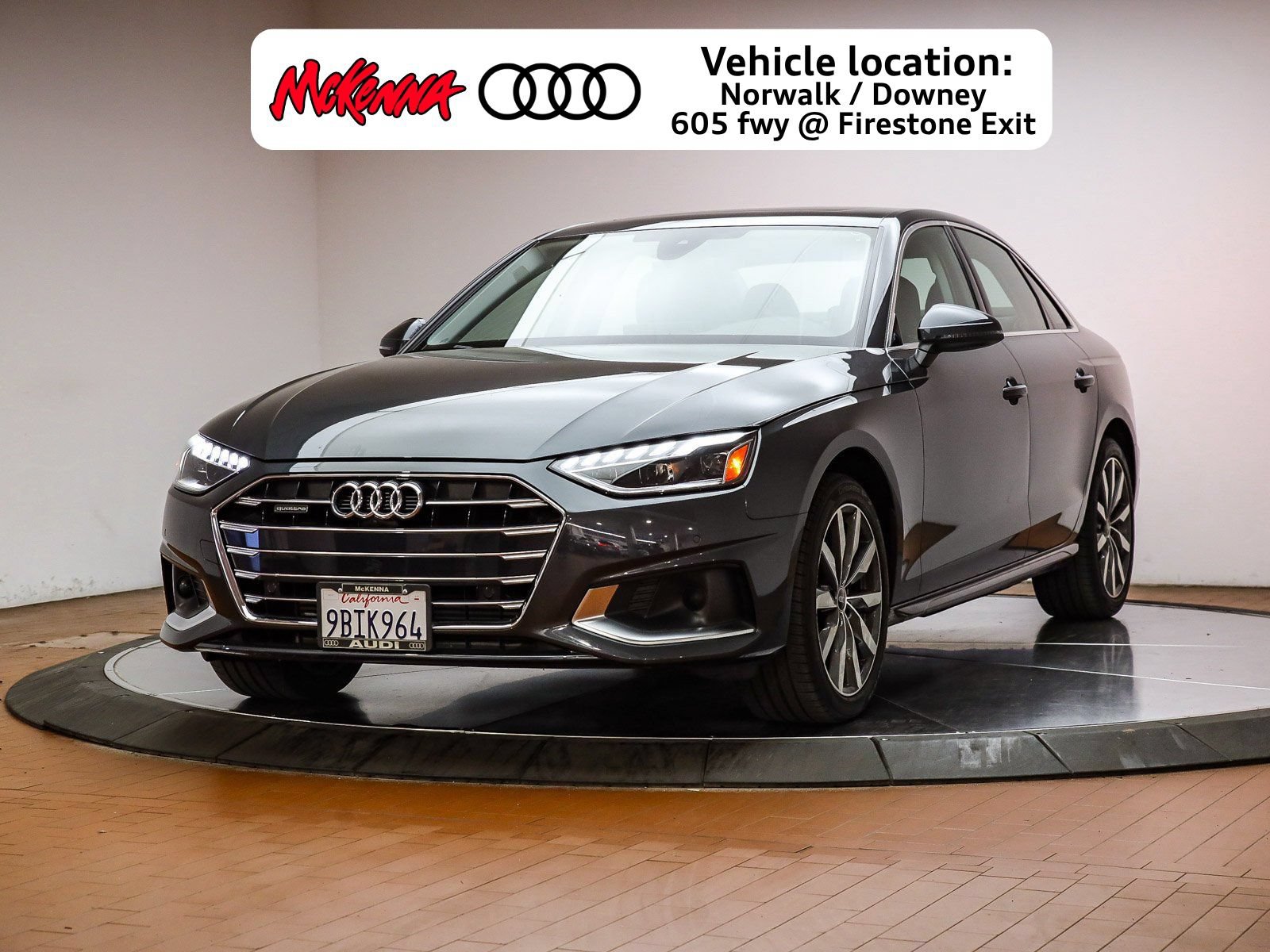 Used 2022 Audi A4 2.0T Premium Plus w/ Premium Plus Package AWD/4WD image 1