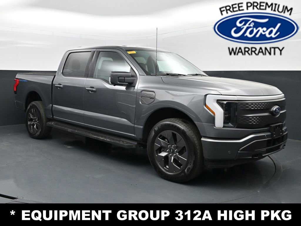Used 2023 Ford F150 Lightning XLT w/ Equipment Group 312A High AWD/4WD image 4