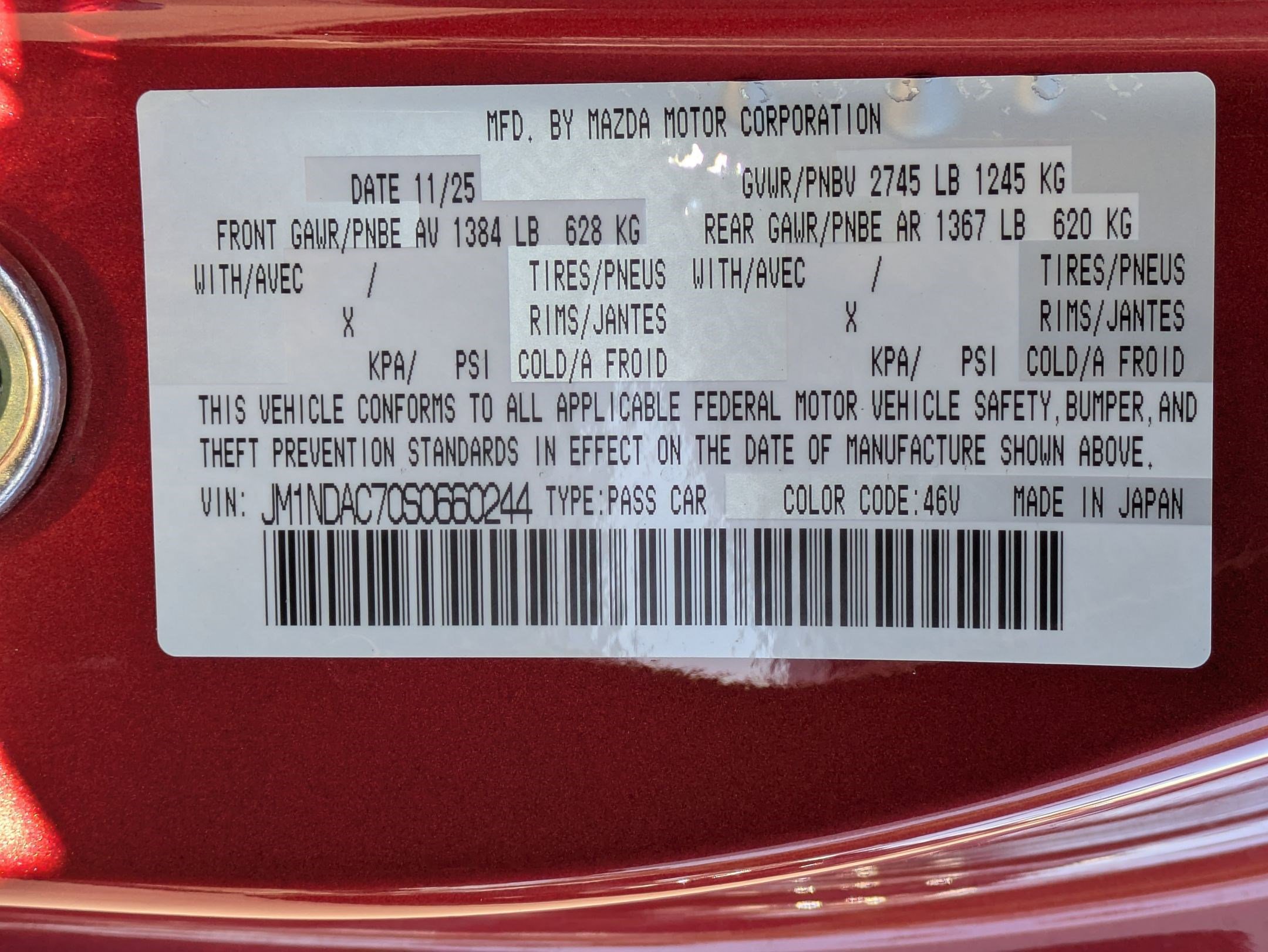 New 2025 MAZDA MX-5 Miata Club image 20