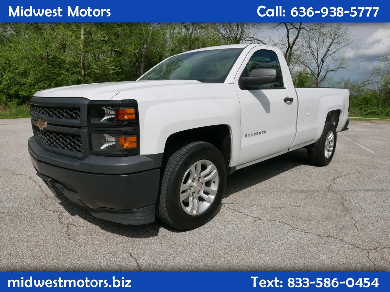 Used 2014 Chevrolet Silverado 1500 W/T w/ Trailering Package RWD image 1