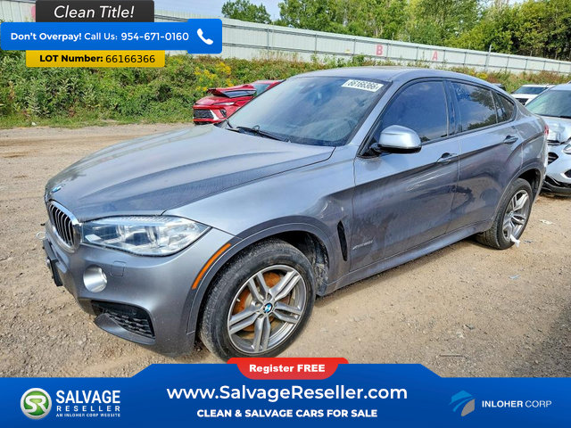 Used 2017 BMW X6 xDrive50i AWD/4WD image 1