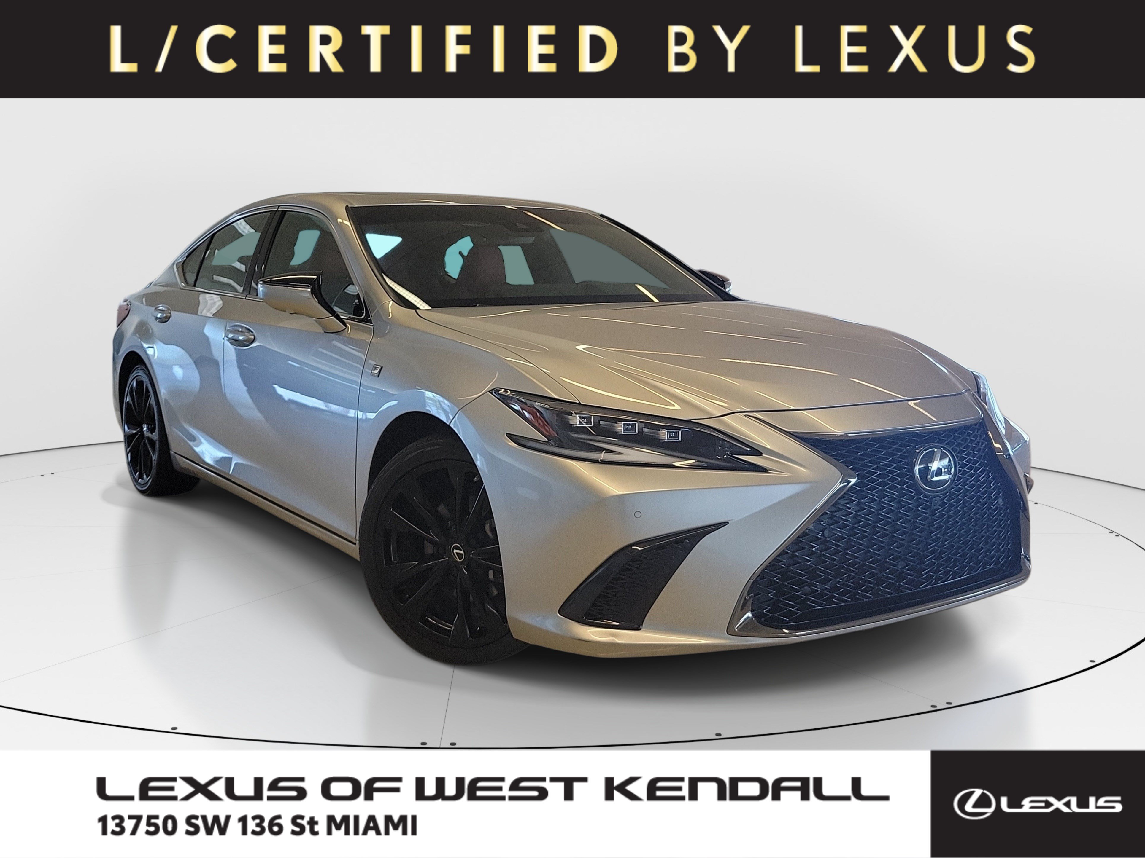 Certified 2024 Lexus ES 350 F Sport w/ Accessory Package (Z2) FWD image 1