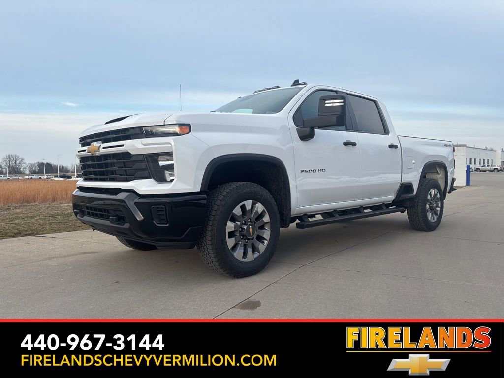 New 2026 Chevrolet Silverado 2500 Custom w/ Snow Plow Prep/Camper Package