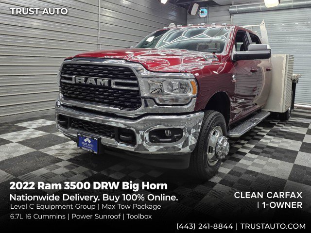 Used 2022 RAM 3500 Big Horn w/ Level C Equiment Group