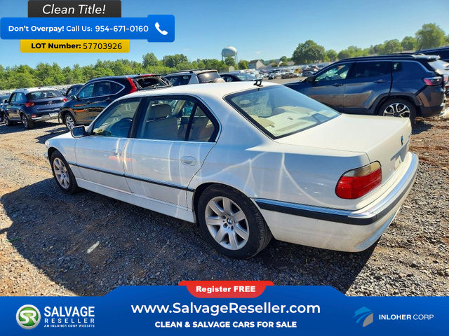 Used 2001 BMW 740iL RWD image 3