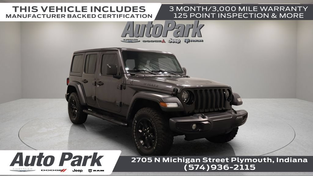 Used 2022 Jeep Wrangler Unlimited Sport AWD/4WD image 3