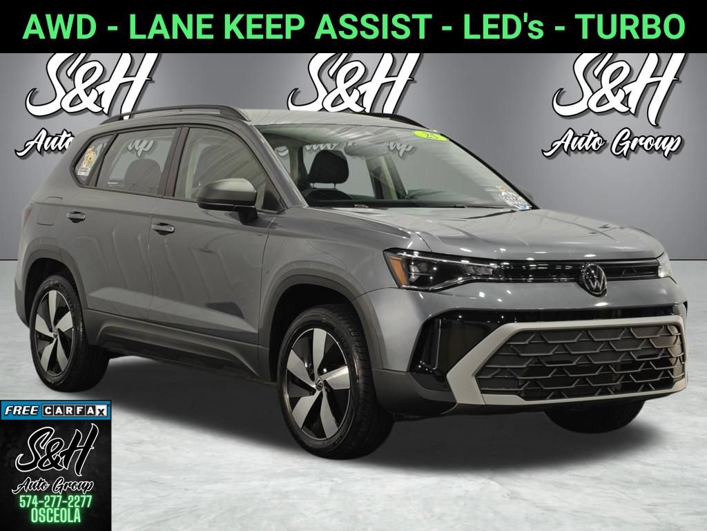 Used 2025 Volkswagen Taos S AWD/4WD image 1