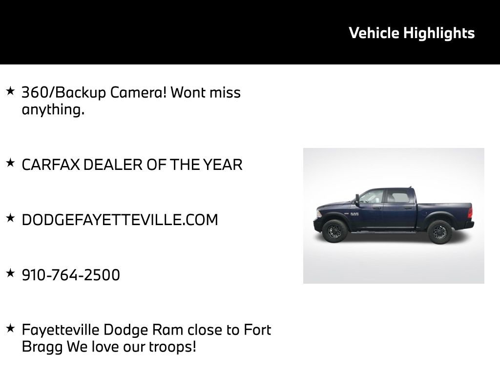 Used 2018 RAM 1500 Outdoorsman image 5