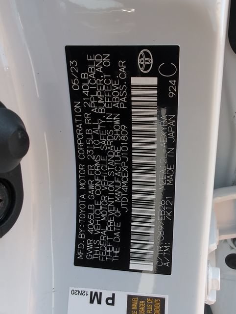Used 2023 Toyota Corolla XSE FWD image 18