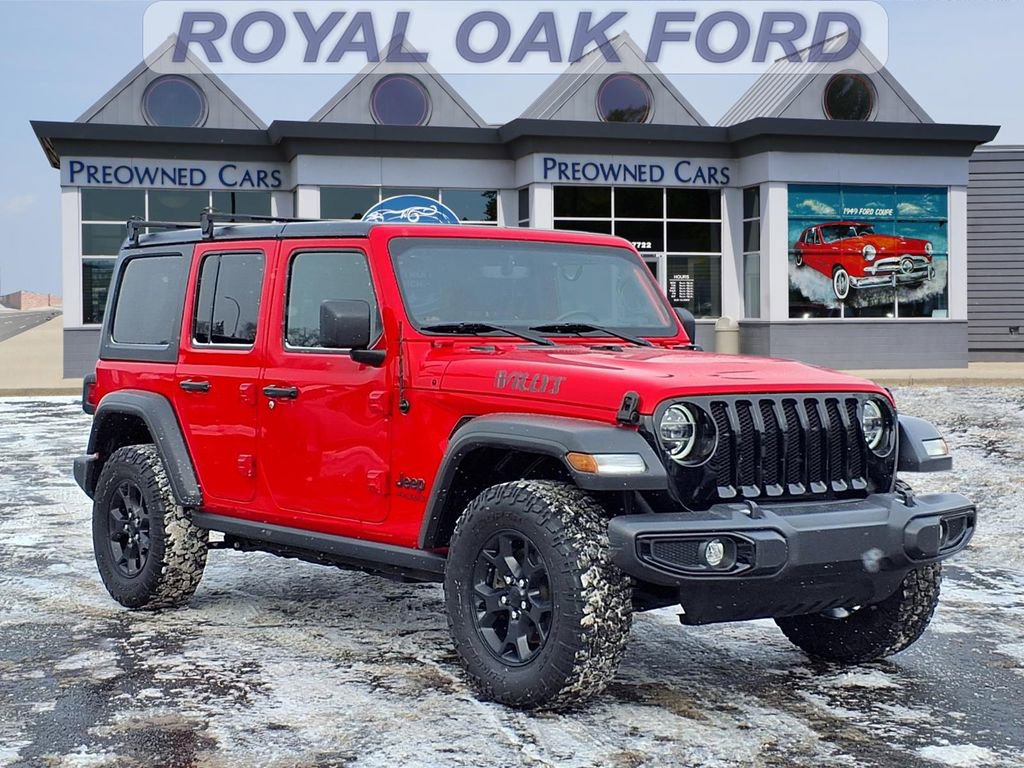 Used 2022 Jeep Wrangler Unlimited Sport image 1