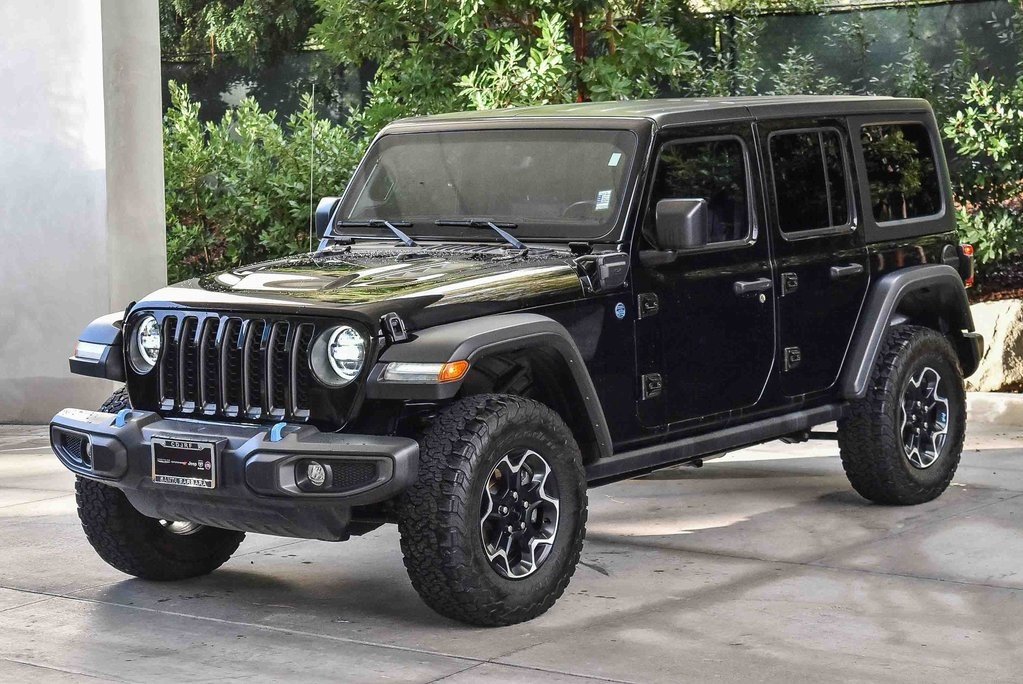 Used 2023 Jeep Wrangler Unlimited Rubicon 4xe w/ Cold Weather Group image 3