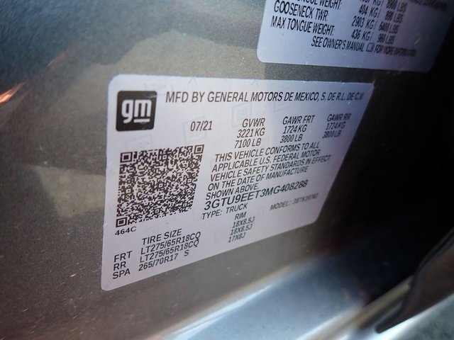 Used 2021 GMC Sierra 1500 AT4 image 23