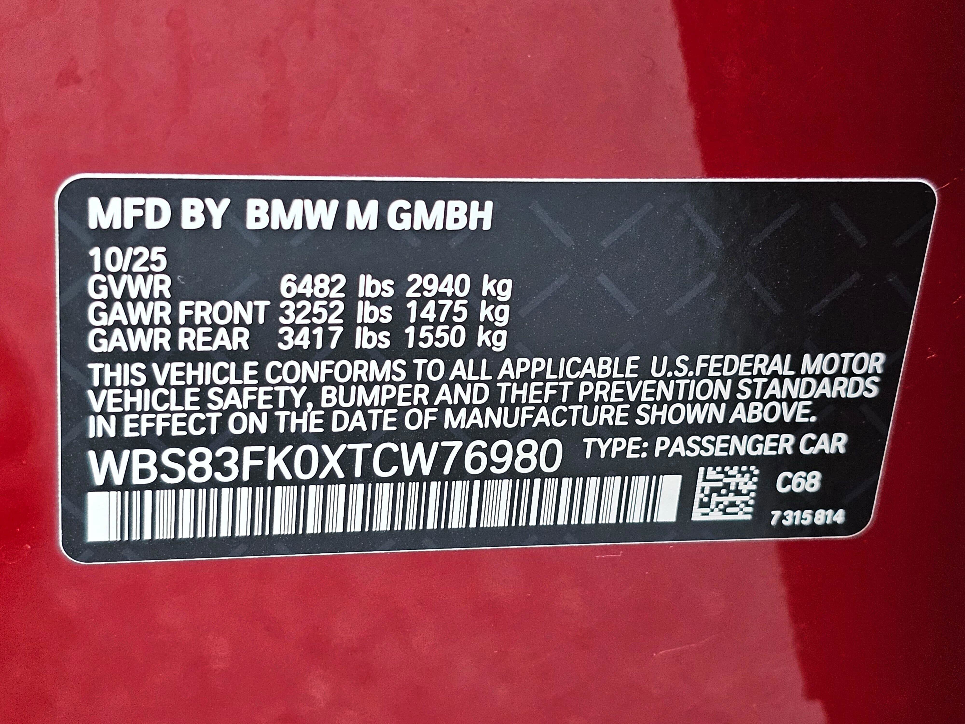 New 2026 BMW M5 w/ Carbon Package AWD/4WD image 30