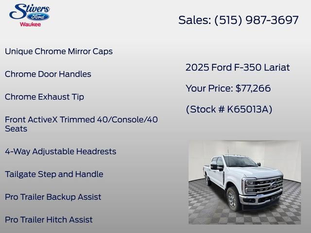 Used 2025 Ford F350 Lariat w/ Lariat Ultimate Package AWD/4WD image 26