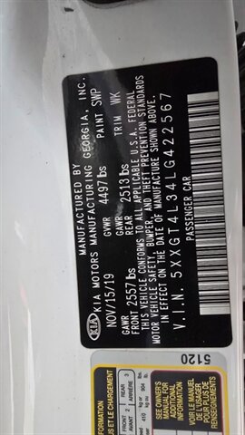 Used 2020 Kia Optima LX image 26