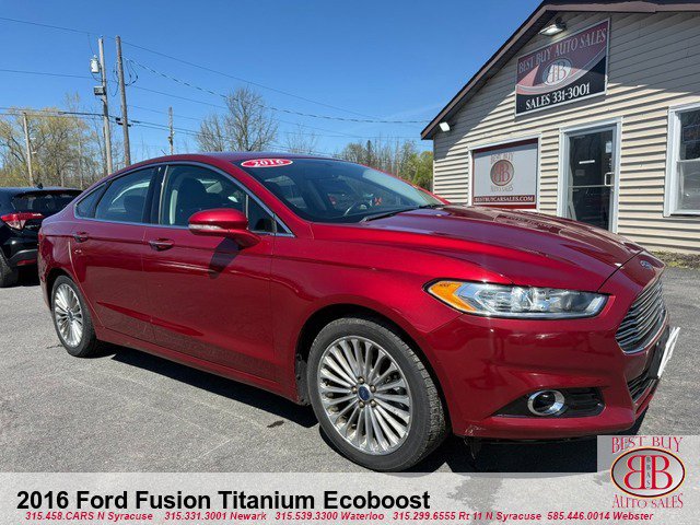 Used 2016 Ford Fusion Titanium FWD image 1