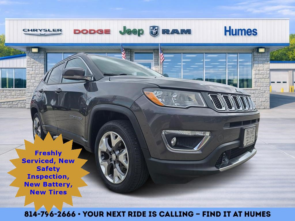 Used 2021 Jeep Compass Limited w/ Elite Interior Group AWD/4WD image 1