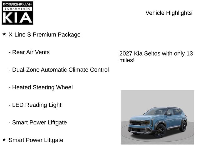 New 2027 Kia Seltos X-Line S AWD/4WD image 7