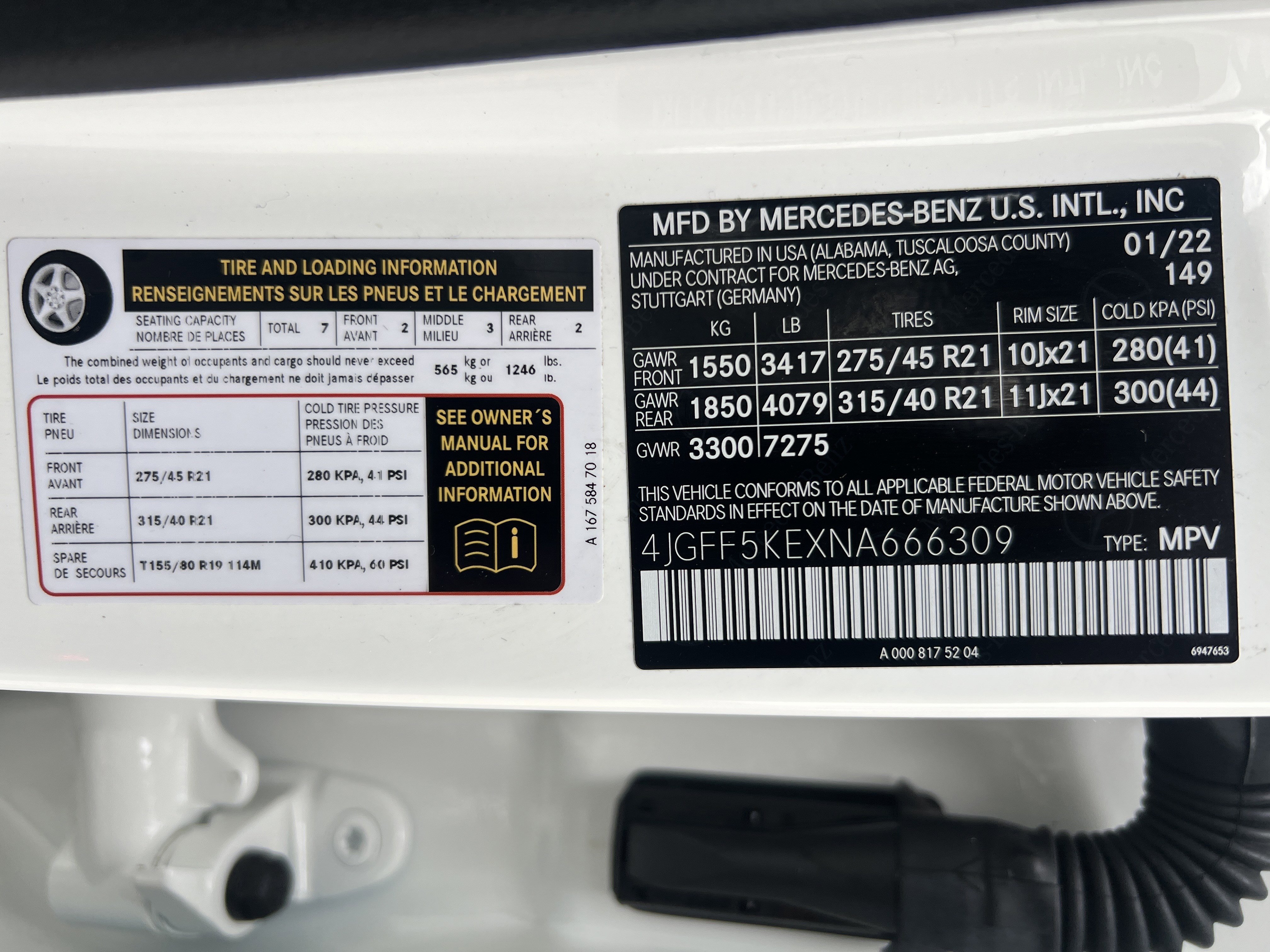Certified 2022 Mercedes-Benz GLS 450 450 image 37