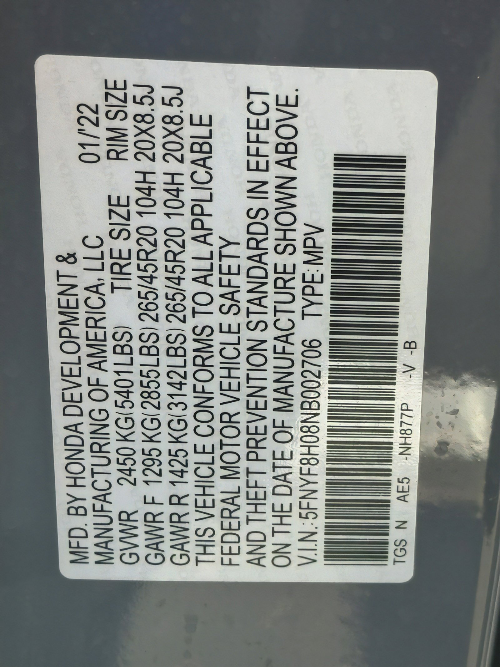 Used 2022 Honda Passport Elite image 35