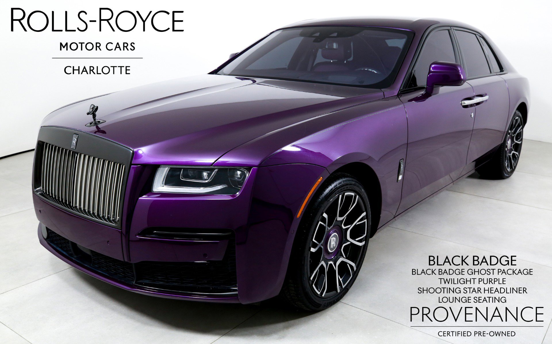 Certified 2022 Rolls-Royce Ghost Black Badge