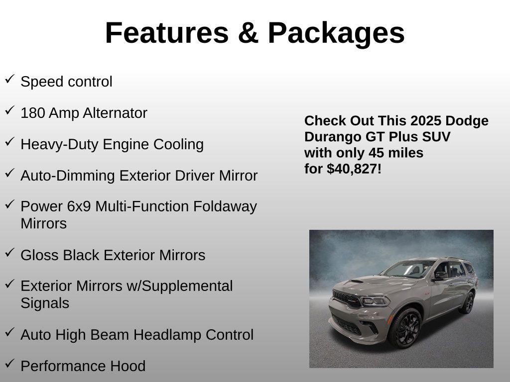 Used 2025 Dodge Durango GT image 25