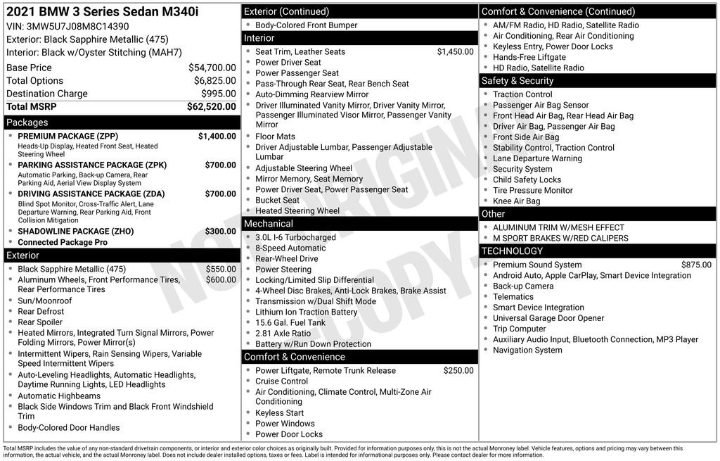 Used 2021 BMW M340i M340i w/ Premium Package image 4