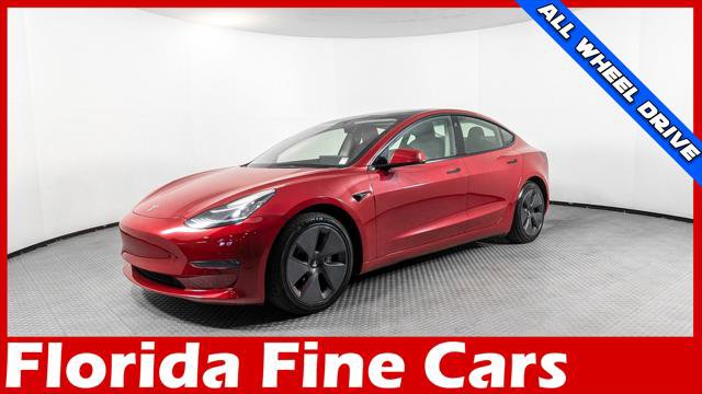 Used 2022 Tesla Model 3 Long Range AWD/4WD image 1