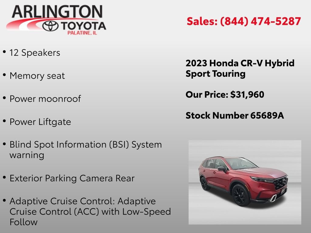 Used 2023 Honda CR-V Sport Touring image 2