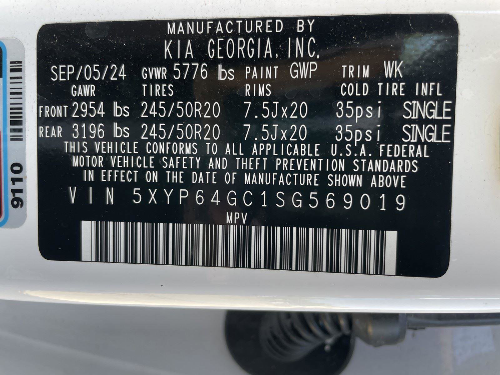 Used 2025 Kia Telluride S FWD image 11