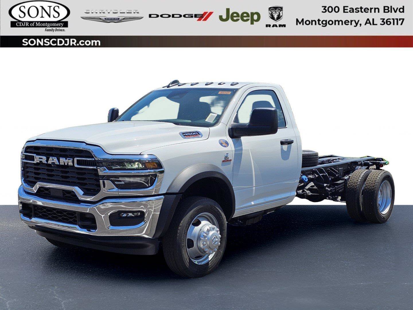 New 2026 RAM 4500 Tradesman w/ Chrome Appearance Group