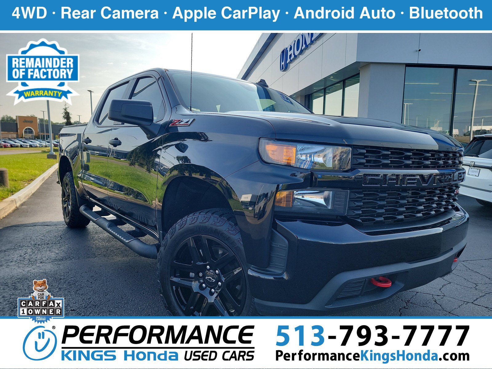 Used 2022 Chevrolet Silverado 1500 Custom Trail Boss w/ Midnight Edition