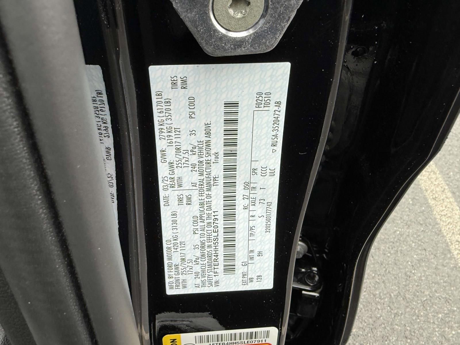 New 2025 Ford Ranger XLT w/ FX4 Off-Road Package image 20