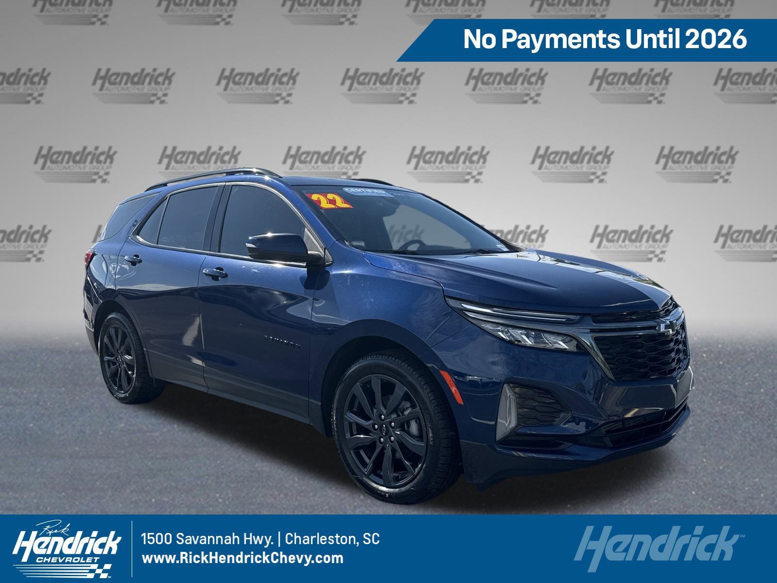 Used 2022 Chevrolet Equinox RS w/ RS Leather Package