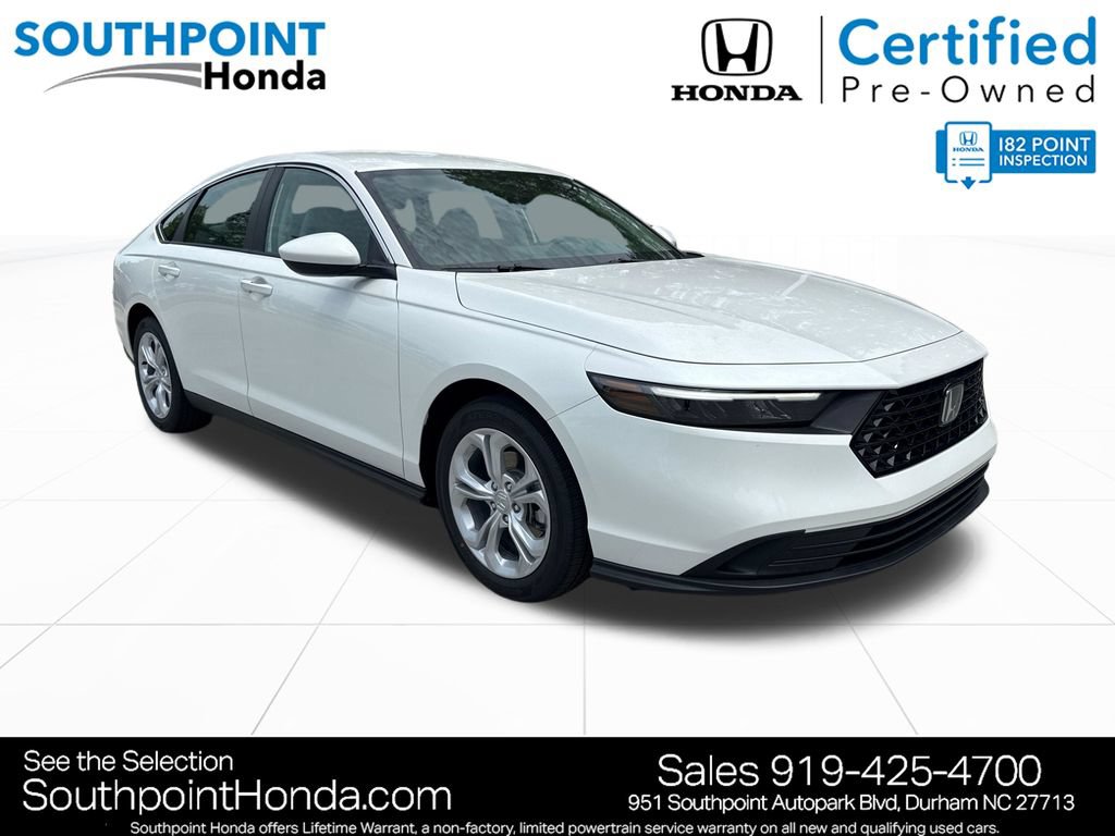 Certified 2026 Honda Accord LX image 1