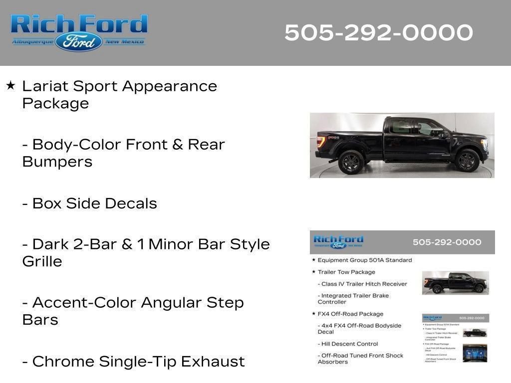 Certified 2023 Ford F150 Lariat AWD/4WD image 99