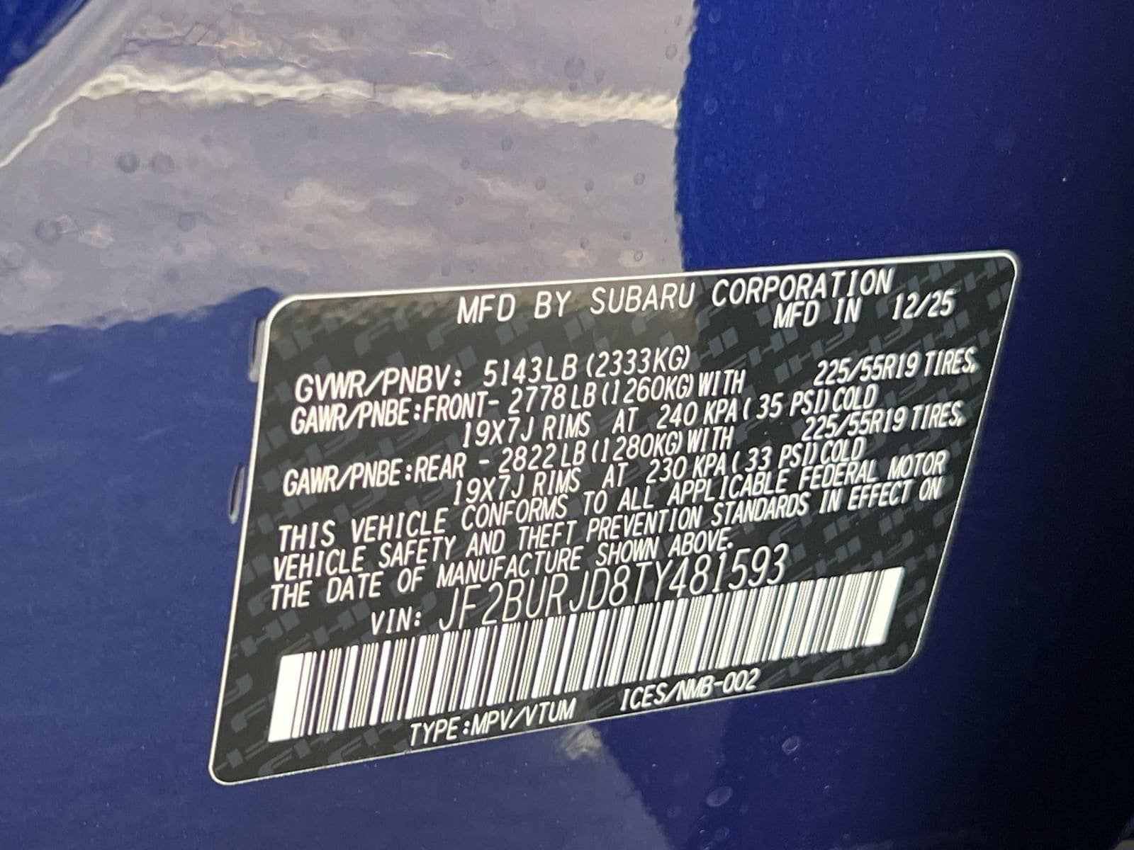 New 2026 Subaru Outback Touring XT AWD/4WD image 26