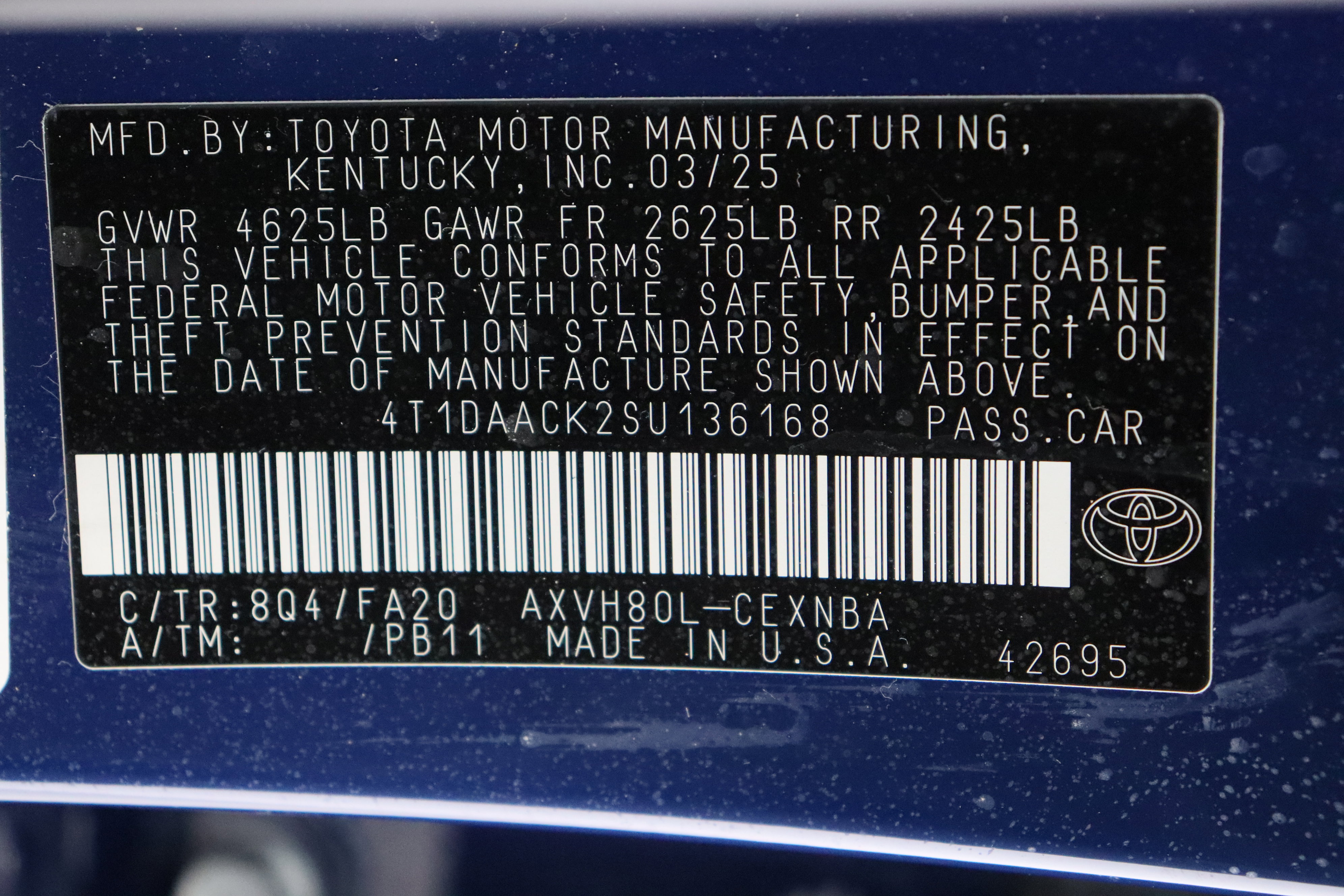 Certified 2025 Toyota Camry LE w/ Convenience Package FWD image 41