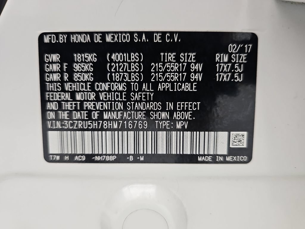 Used 2017 Honda HR-V EX-L image 45