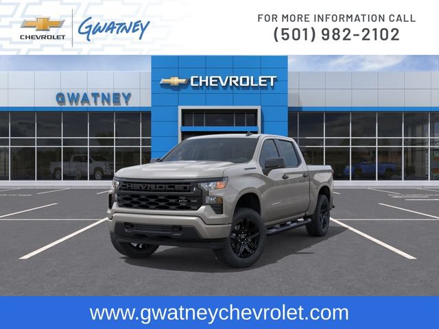 New 2026 Chevrolet Silverado 1500 Custom w/ Turbomax Blackout Package AWD/4WD image 8