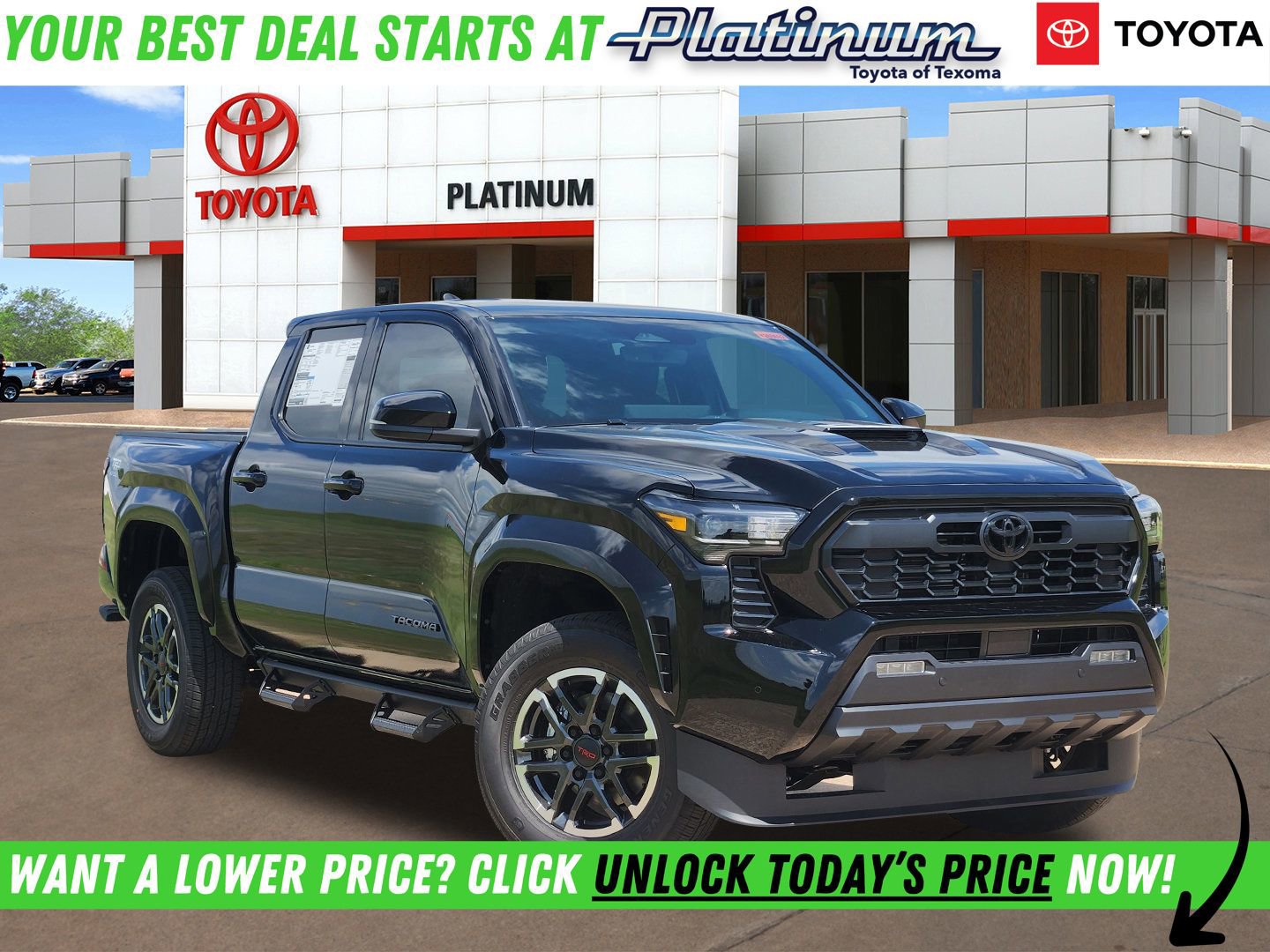 New 2026 Toyota Tacoma TRD Sport w/ TRD Sport Upgrade Package
