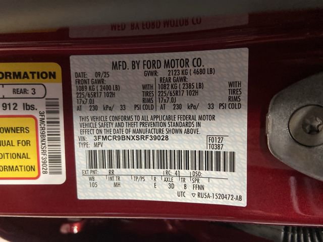 New 2025 Ford Bronco Sport Big Bend w/ Convenience Package image 38