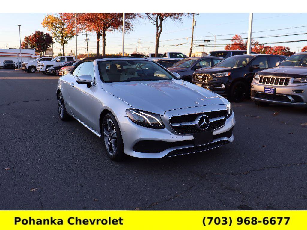 Used 2018 Mercedes-Benz E 400 4MATIC Cabriolet