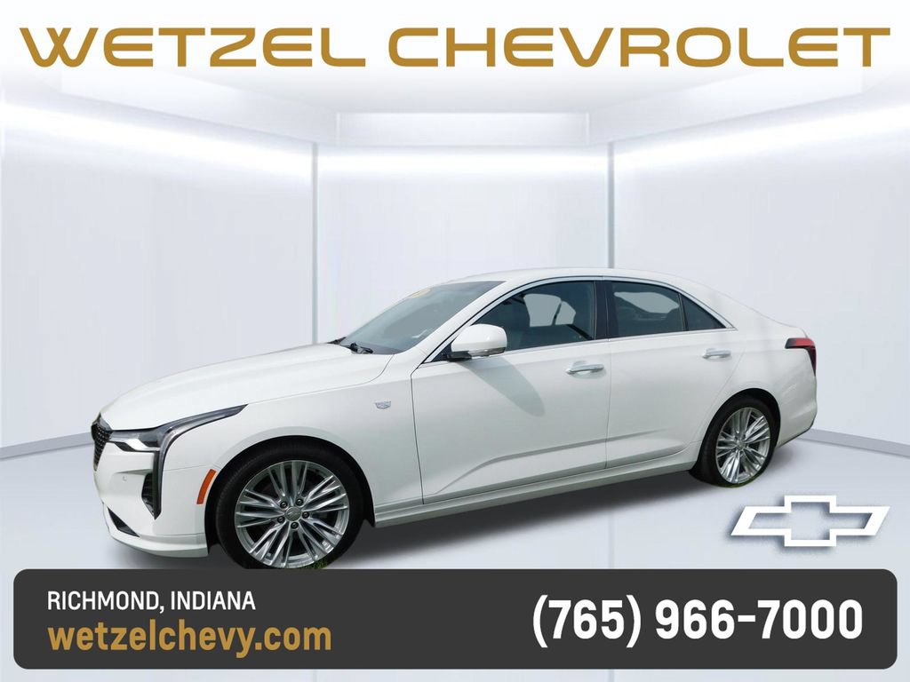 Certified 2024 Cadillac CT4 Premium Luxury w/ Climate Package RWD image 7