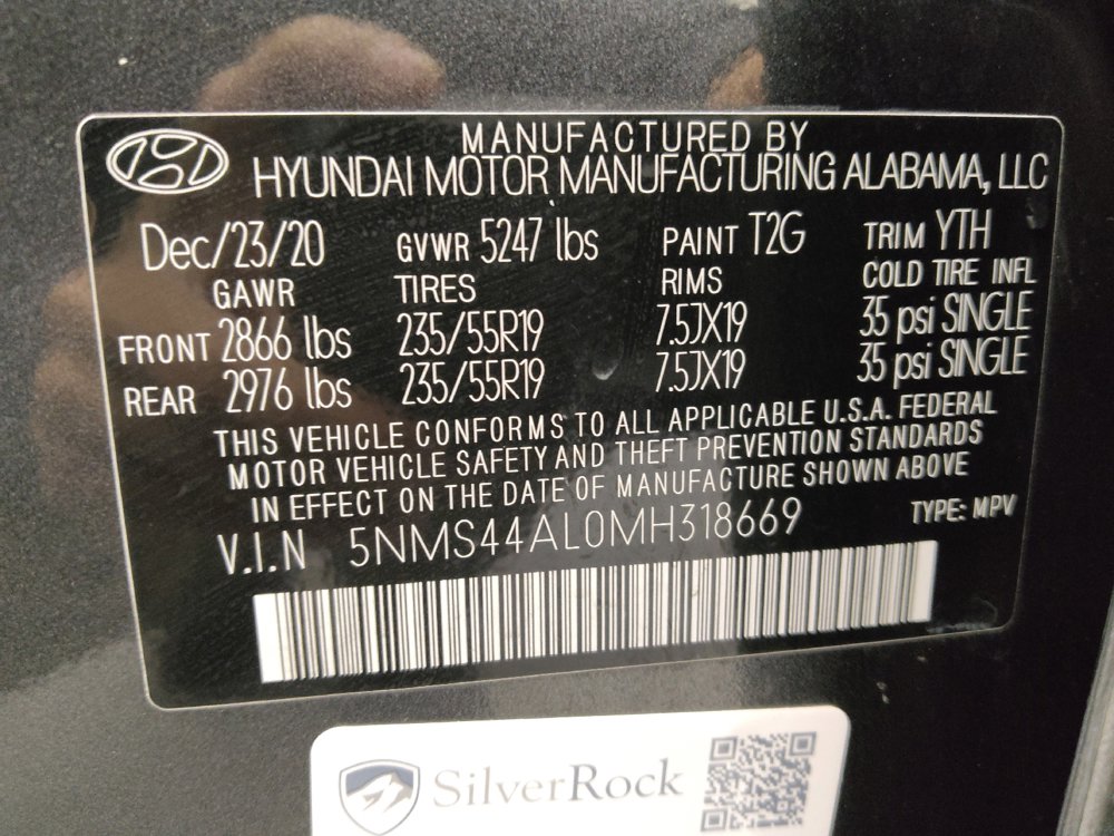 Used 2021 Hyundai Santa Fe Limited FWD image 33