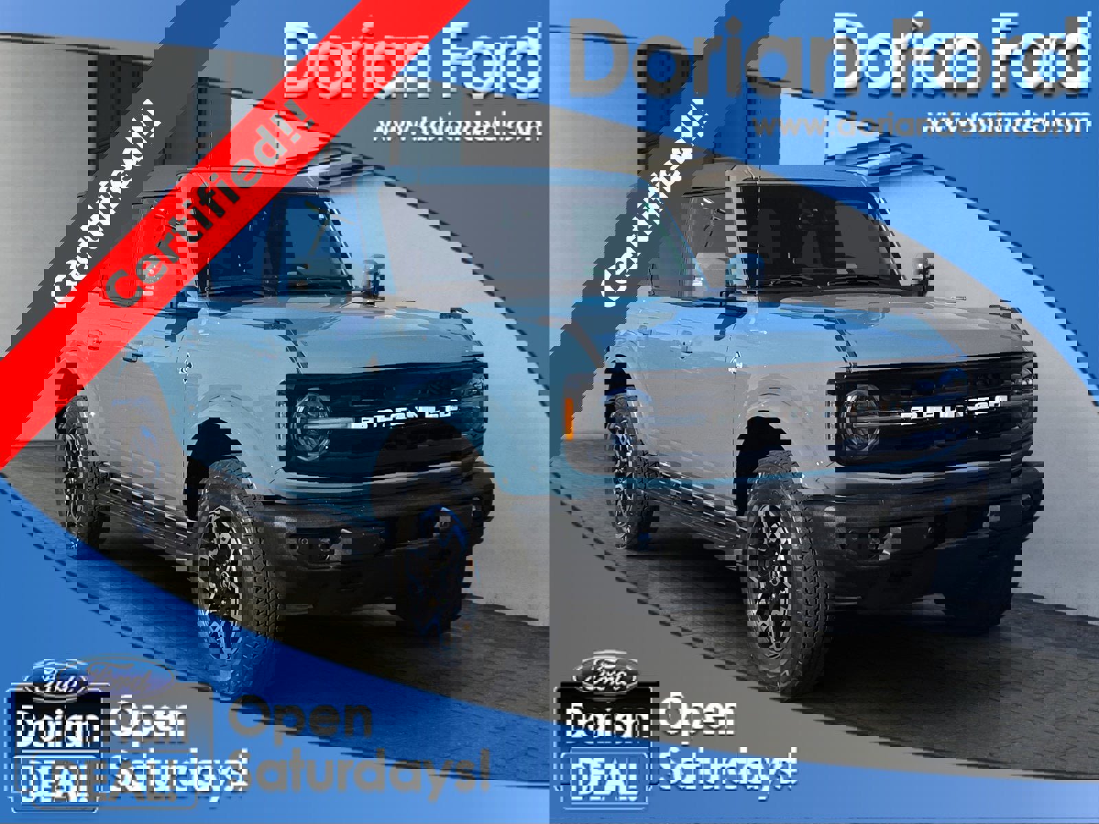 Certified 2022 Ford Bronco Outer Banks