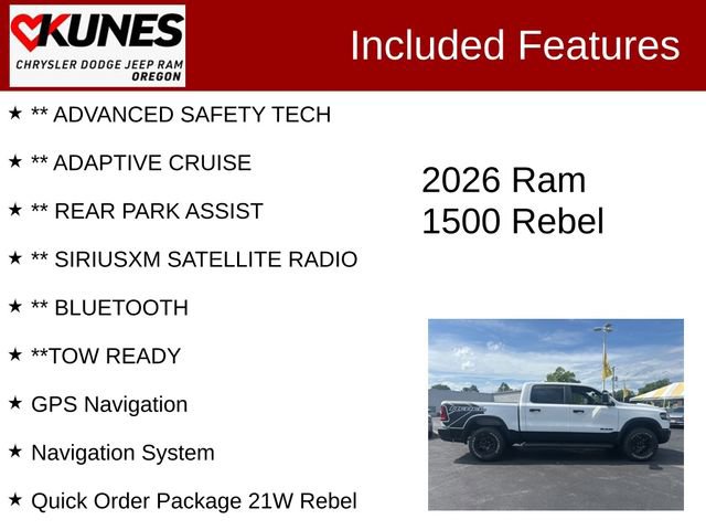 New 2026 RAM 1500 Rebel image 3