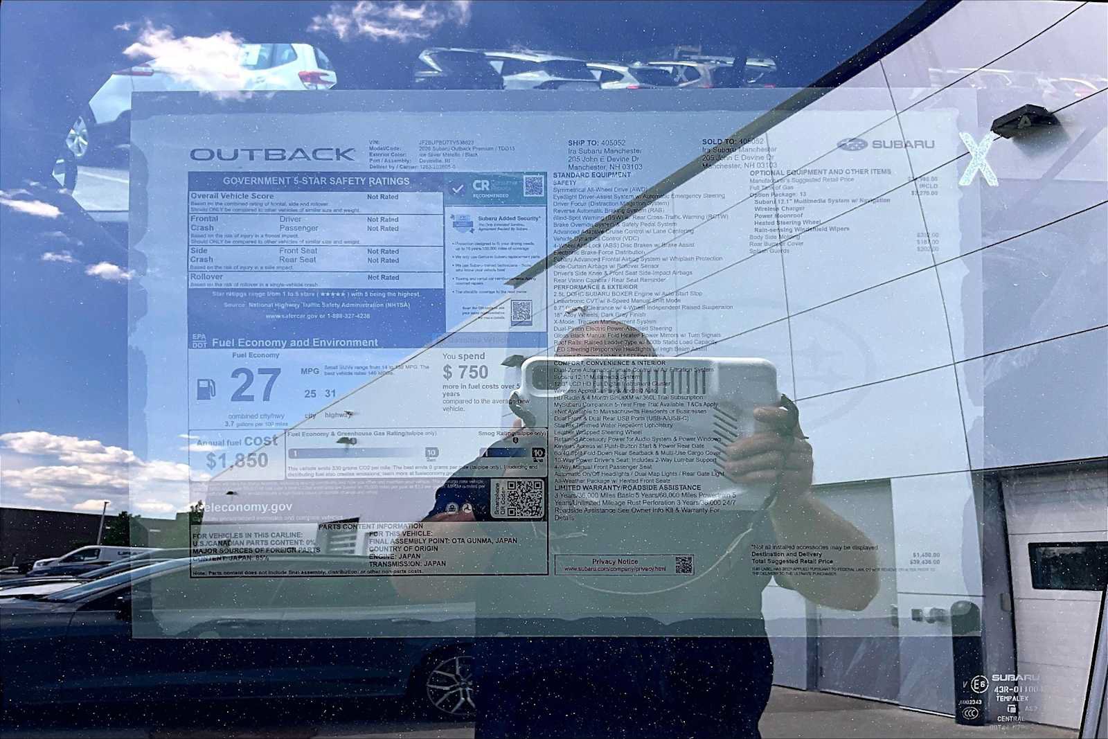 New 2026 Subaru Outback Premium AWD/4WD image 19