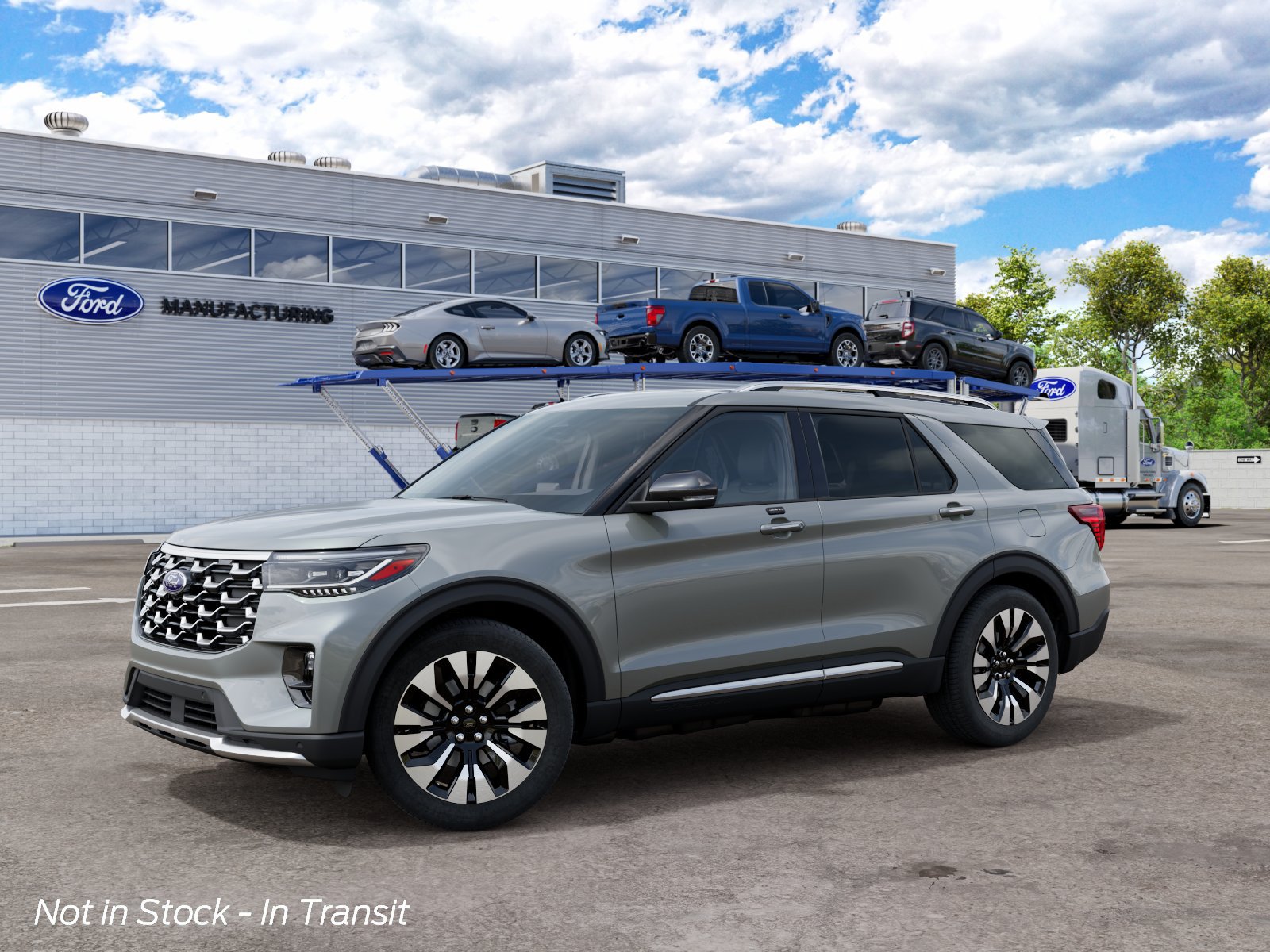 New 2027 Ford Explorer Platinum AWD/4WD image 3