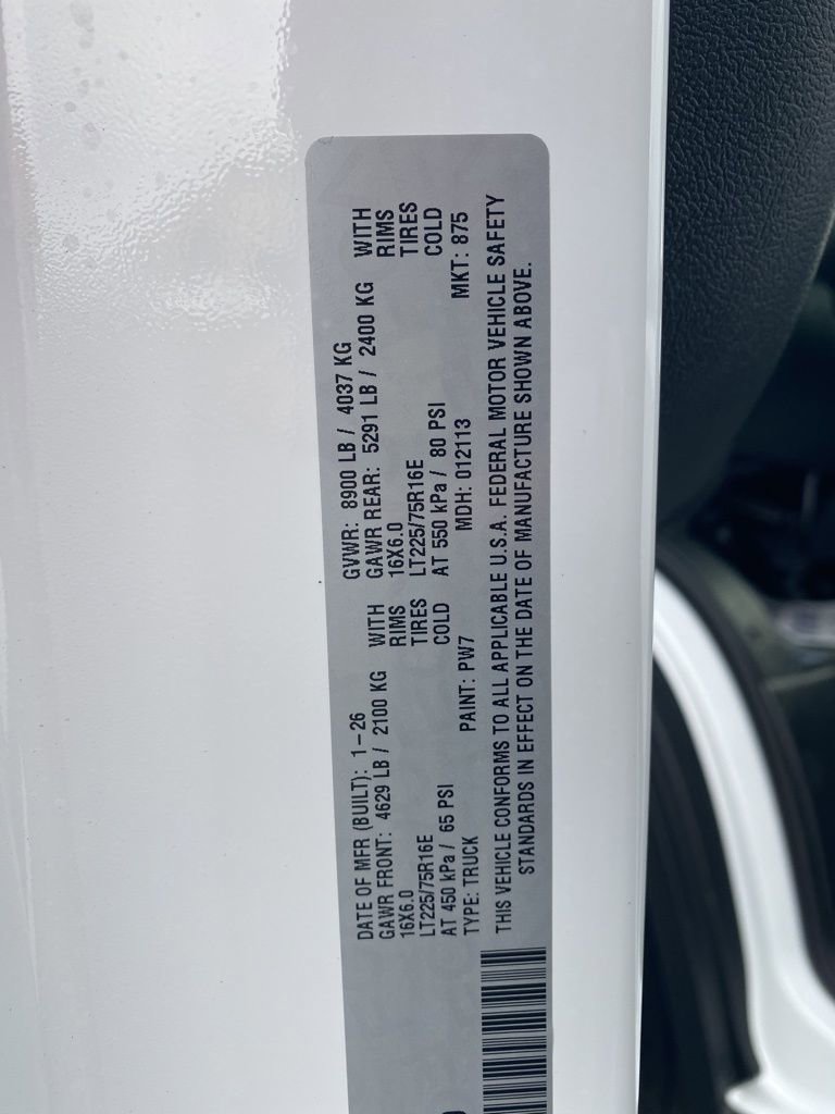 New 2026 RAM ProMaster 2500 w/ Safety Group image 38